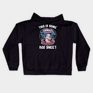 this is some boo sheet Kids Hoodie